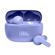 JBL Vibe 200TWS - Purple - True Wireless Earbuds - Hero